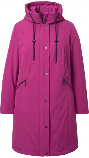 Ulla Popken HYPRAR Triple Function Weather Proof Jacket Berry - Vestes - 