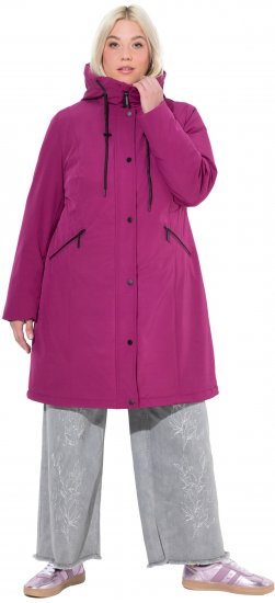Ulla Popken HYPRAR Triple Function Weather Proof Jacket Berry - Vestes - 