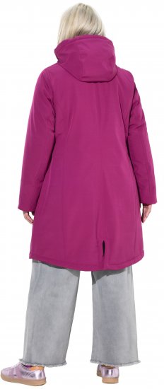 Ulla Popken HYPRAR Triple Function Weather Proof Jacket Berry - Vestes - 