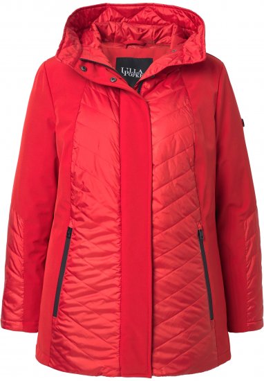 Ulla Popken HYPRAR Functional Softshell Jacket Red - Vestes - 