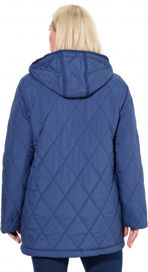 Ulla Popken HYPRAR Quilted Water-Repellent Jacket Medium Blue - Vestes - 