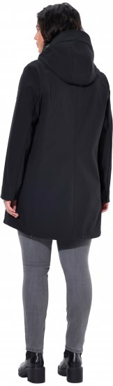 Ulla Popken HYPRAR Water Repellent Softshell Jacket Black - Vestes - 