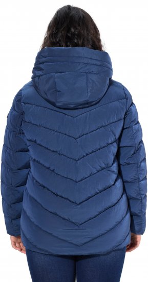 Ulla Popken HYPRAR Quilted Puffer Jacket Navy - Vestes - 