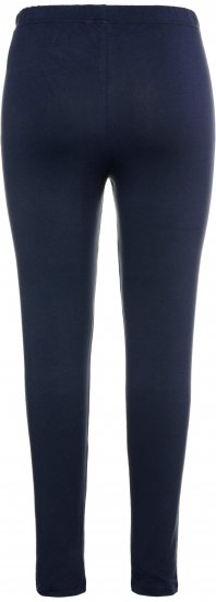 Ulla Popken Basic Stretch Knit Ankle Length Leggings Navy - Jeans & Pantalons Femme Grandes Tailles – Plus Size - 