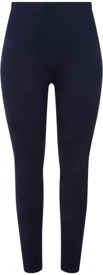 Ulla Popken Viscose Spandex Leggings Night Blue - Jeans & Pantalons Femme Grandes Tailles – Plus Size - 
