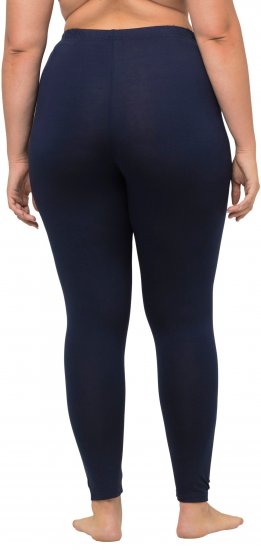 Ulla Popken Viscose Spandex Leggings Night Blue - Jeans & Pantalons Femme Grandes Tailles – Plus Size - 