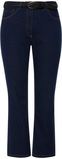 Ulla Popken Regular Fit Mandy Stretch Jeans Blue Denim - Jeans & Pantalons Femme Grandes Tailles – Plus Size - 