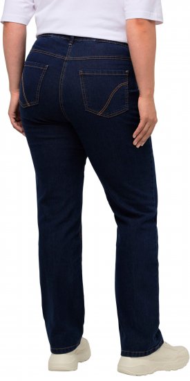 Ulla Popken Regular Fit Mandy Stretch Jeans Blue Denim - Jeans & Pantalons Femme Grandes Tailles – Plus Size - 