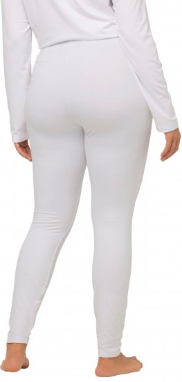 Ulla Popken Quick Dry Moisture Wicking Stretch Ski Leggings Snow White - Jeans & Pantalons Femme Grandes Tailles – Plus Size - 