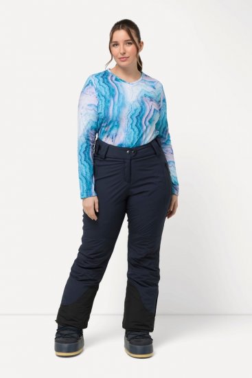 Ulla Popken HYPRAR Triple Function Ski Pants Navy - Vêtements de ski - 