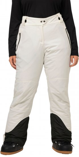 Ulla Popken HYPRAR Triple Function Ski Pants Snow White - Jeans & Pantalons Femme Grandes Tailles – Plus Size - 