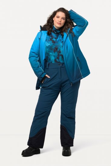 Ulla Popken HYPRAR Triple Function Ski Pants Teal - Vêtements de ski - 