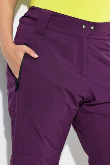 Ulla Popken HYPRAR Triple Function Ski Pants Grape Red - Vêtements de ski - 