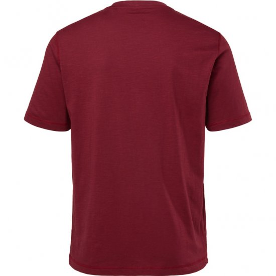 JP1880 T-Shirt Short Sleeve Soft Jersey Red - T-shirts - T-shirts Homme Grande Taille