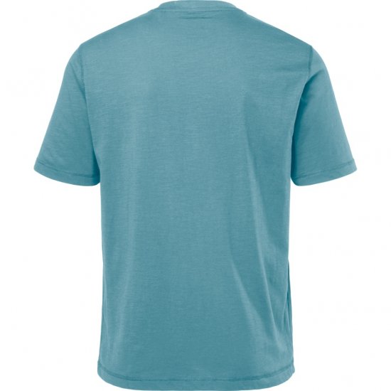 JP1880 T-Shirt Short Sleeve Soft Jersey Turquoise - T-shirts - T-shirts Homme Grande Taille