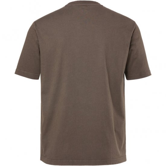 JP1880 T-Shirt Short Sleeve Alaska Dark Brown - T-shirts - T-shirts Homme Grande Taille