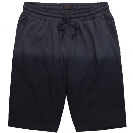 JP1880 Bermuda Sweatshorts DipDye Navy Blue - Pantalons/shorts de survêtement - Survêtement/jogging grandes tailles