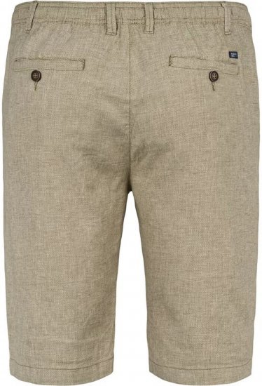 North Latitude 41106 Linen Shorts Beige - Shorts - Shorts hommes grande taille