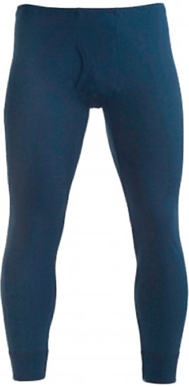 Juho A0577 Thermal Underwear Navy - Caleçons longs - Caleçon Long Homme Grande Taille 