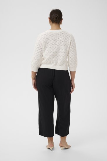 Kaffe Curve Kathrina Pullover White - Pulls en maille - 