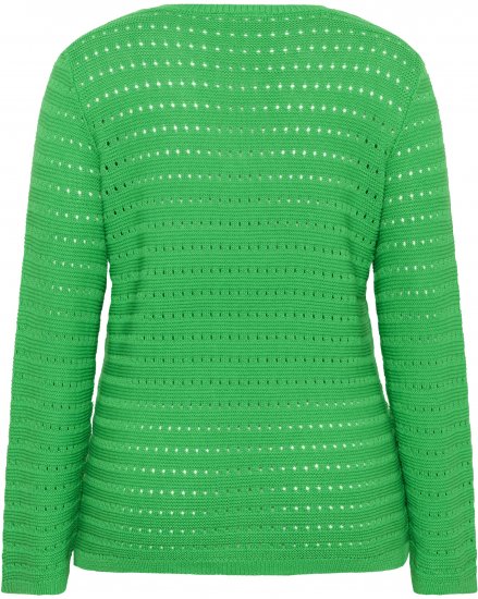 Kaffe Curve Metty Pullover Bright Green - Pulls en maille - 