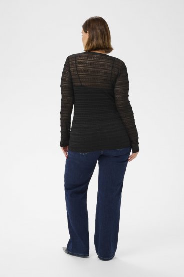 Kaffe Curve Hanna Lace Long Sleeve T-Shirt - T-shirts à manches longues - 