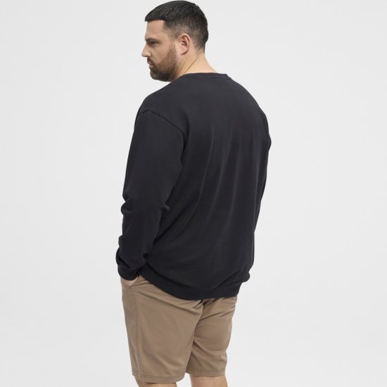 North Latitude Sweatshirt Black TALL - VÊTEMENTS HOMME MT-6XLT - Vêtements Tall Homme
