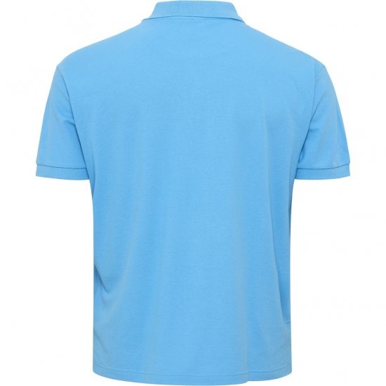 North Latitude Polo Pique Short Sleeve Turquoise - Polos - Polos homme grande taille