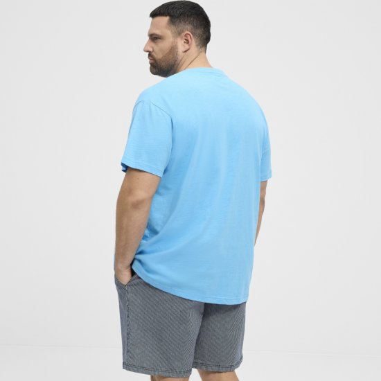 North Latitude T-Shirt Printed Turquoise - T-shirts - T-shirts Homme Grande Taille