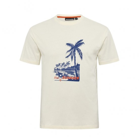 North Latitude T-Shirt Printed Off-White - T-shirts - T-shirts Homme Grande Taille