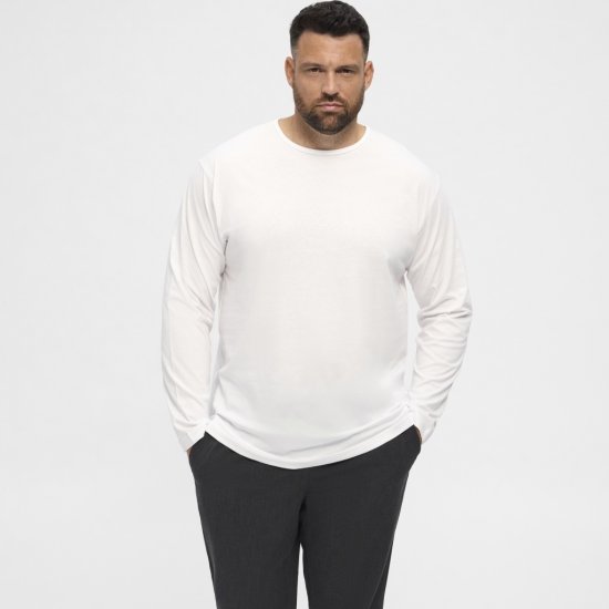 North Latitude T-Shirt Long Sleeve - T-shirts - T-shirts Homme Grande Taille