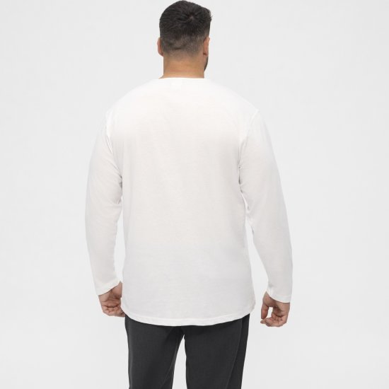 North Latitude T-Shirt Long Sleeve - T-shirts - T-shirts Homme Grande Taille