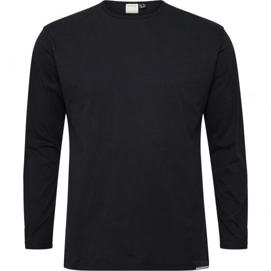 North Latitude T-Shirt Long Sleeve Black - T-shirts - T-shirts Homme Grande Taille