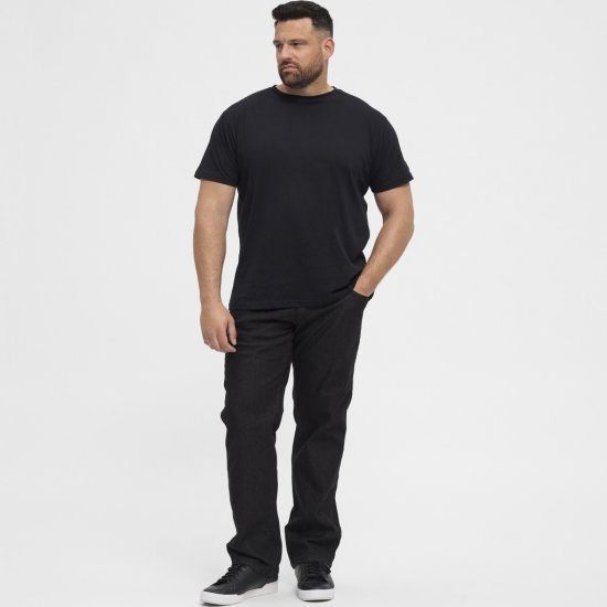 North Latitude Jeans Mick Black Stone Wash - Jeans et pantalons - Jeans et Pantalons grande taille 