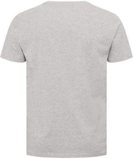 North Latitude Everlast T-shirt Grey Melange - T-shirts - T-shirts Homme Grande Taille