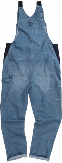 JP1880 Dungarees Denim Adjustable Straps Blue - Jeans et pantalons - Jeans et Pantalons grande taille 