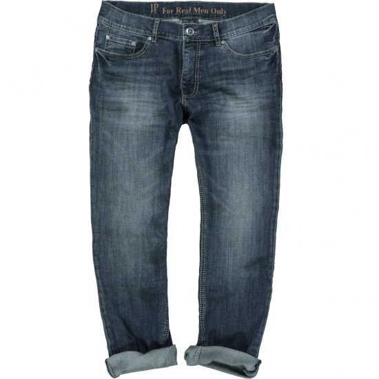 JP1880 Jeans Straight Fit Super Stretch Denim Used Blue - Jeans et pantalons - Jeans et Pantalons grande taille 