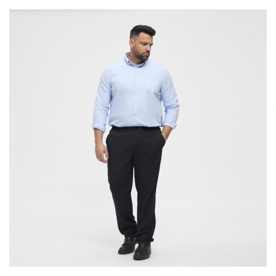 North Latitude Dress Pants Elastic Waist Black - Pantalons - Pantalons Grande Taille Hommes
