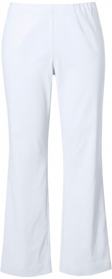Ulla Popken Classic Stretch Bengaline Comfort Pants Snow White - Jeans & Pantalons Femme Grandes Tailles – Plus Size - 