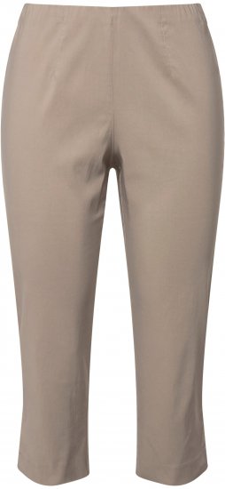 Ulla Popken Stretch Basic Bengaline Capri Pants Orange - Jeans & Pantalons Femme Grandes Tailles – Plus Size - 