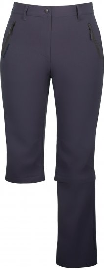 Ulla Popken Versatile Zip Off Leg Quick Dry Stretch Pants Graphite Grey - Jeans & Pantalons Femme Grandes Tailles – Plus Size - 
