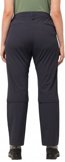 Ulla Popken Versatile Zip Off Leg Quick Dry Stretch Pants Graphite Grey - Jeans & Pantalons Femme Grandes Tailles – Plus Size - 