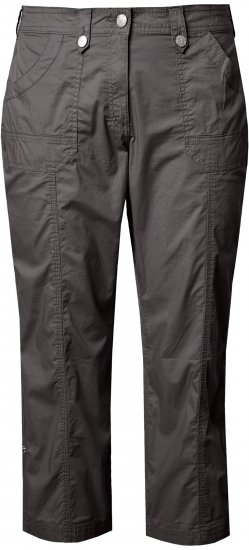 Ulla Popken Roll Tab Hem Stretch Cargo Pants Grey - Jeans & Pantalons Femme Grandes Tailles – Plus Size - 