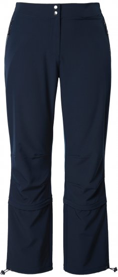 Ulla Popken Zip Off Reflective Detail Funtional Powerstretch Pants Navy - Jeans & Pantalons Femme Grandes Tailles – Plus Size - 