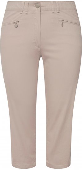 Ulla Popken Mony Stretch Capri Pants Orange - Jeans & Pantalons Femme Grandes Tailles – Plus Size - 