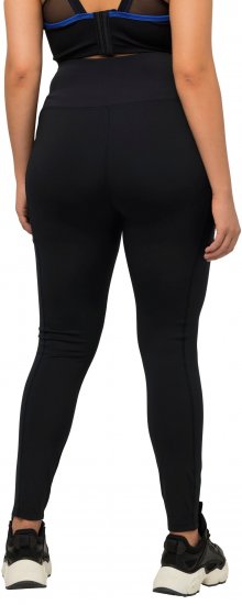 Ulla Popken High Waist Quick Dry Recycled Stretch Leggings Black - Jeans & Pantalons Femme Grandes Tailles – Plus Size - 