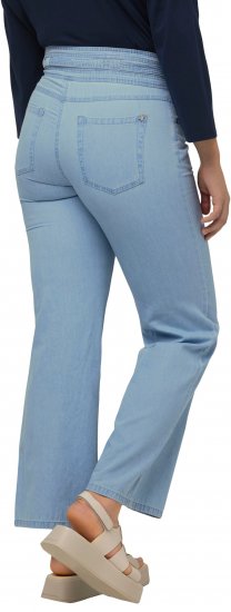 Ulla Popken Soft Denim Wide Leg Jeans Blue Denim - Jeans & Pantalons Femme Grandes Tailles – Plus Size - 