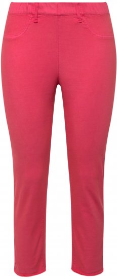 Ulla Popken Stretch Blend Bengaline Pants Light Pink - Jeans & Pantalons Femme Grandes Tailles – Plus Size - 