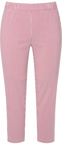 Ulla Popken Stretch Blend Bengaline Pants Pale Lilac - Jeans & Pantalons Femme Grandes Tailles – Plus Size - 