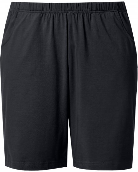 Ulla Popken Stretch Knit Bermuda Shorts Black - Jeans & Pantalons Femme Grandes Tailles – Plus Size - 
